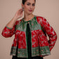 Laali - Vintage Silk Crop Top | Jacket