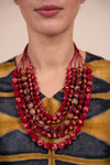 Upcycled Necklace - 5 Strand
