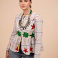 Vintage Kantha Peplum Jacket