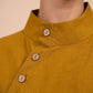 High Neck Buttoned Top
