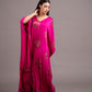 Satin Silk Gol Bandhni Kaftan