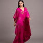 Satin Silk Gol Bandhni Kaftan
