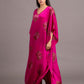 Satin Silk Gol Bandhni Kaftan