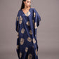Satin Silk Gol Bandhni Kaftan