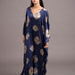 Satin Silk Gol Bandhni Kaftan