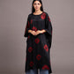 Silk Satin Bandhni Boubou Kaftan