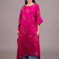 Silk Satin Bandhni Boubou Kaftan