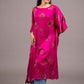 Silk Satin Bandhni Boubou Kaftan