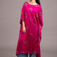 Silk Satin Bandhni Boubou Kaftan