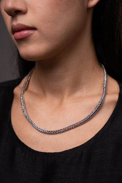 Silver Rope Necklace (3.1 mm)