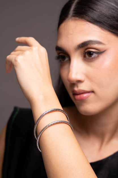 Vintage Silver Design Bangle
