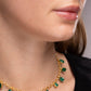 Green Onyx Short Necklace