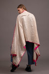 Kantha Tussar Silk Wrap