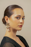 Temple Earrings | Pearls | Kundan