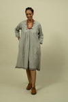 Grey Jamdani Dress