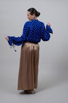 Silk Satin Palazzo Pants