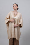 Kantha Silk Lounger - Sand