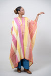 Linen Dune Robe - Sorbet