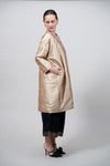 Dupion Silk Jacket - Champagne Gold