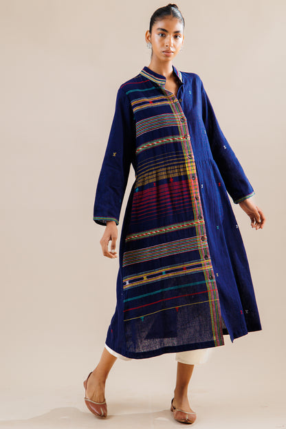 Kutch Kala Cotton Shirt Dress
