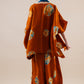 Bandhni Gol Poncho Top (Free Size)
