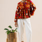Avreen Phulkari Crop Top | Jacket