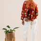 Avreen Phulkari Crop Top | Jacket