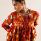 Avreen Phulkari Crop Top | Jacket