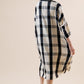 Black & White Cotton Artist Dress