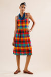 Madras Checks Summer Dress