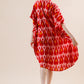 Ikat Buttoned Kaftan (Free Size)