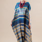 Silk Step Kaftan - Pastels