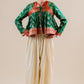 Ria - Vintage Katan Silk Crop Top | Jacket