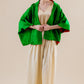 Dupion Silk (Reversible) Short Jacket