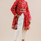 Noora - Vintage Kadua Silk Long Jacket