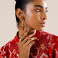 Ruby | Aqua Chalcedony Ring
