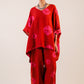 Bandhni Gol Poncho Top (Free Size)