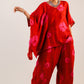 Bandhni Gol Poncho Top (Free Size)