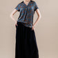 Modal Indigo Ajrakh Blouse