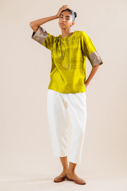 Dupion Silk Blouse