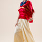Silk Box Top - Sooraj
