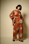 Bandhani Gol Linen Pants