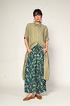 Linen Blockprint Gol Pants