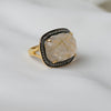 Golden Rutile Ring