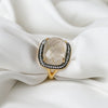 Golden Rutile Ring