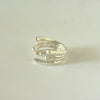 Hammered Open Ring