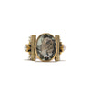 Green Amethyst Statement Ring