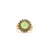 Peridot | Blue Topaz Ring