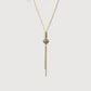Stone Lariat Necklace