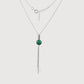 Stone Lariat Necklace
